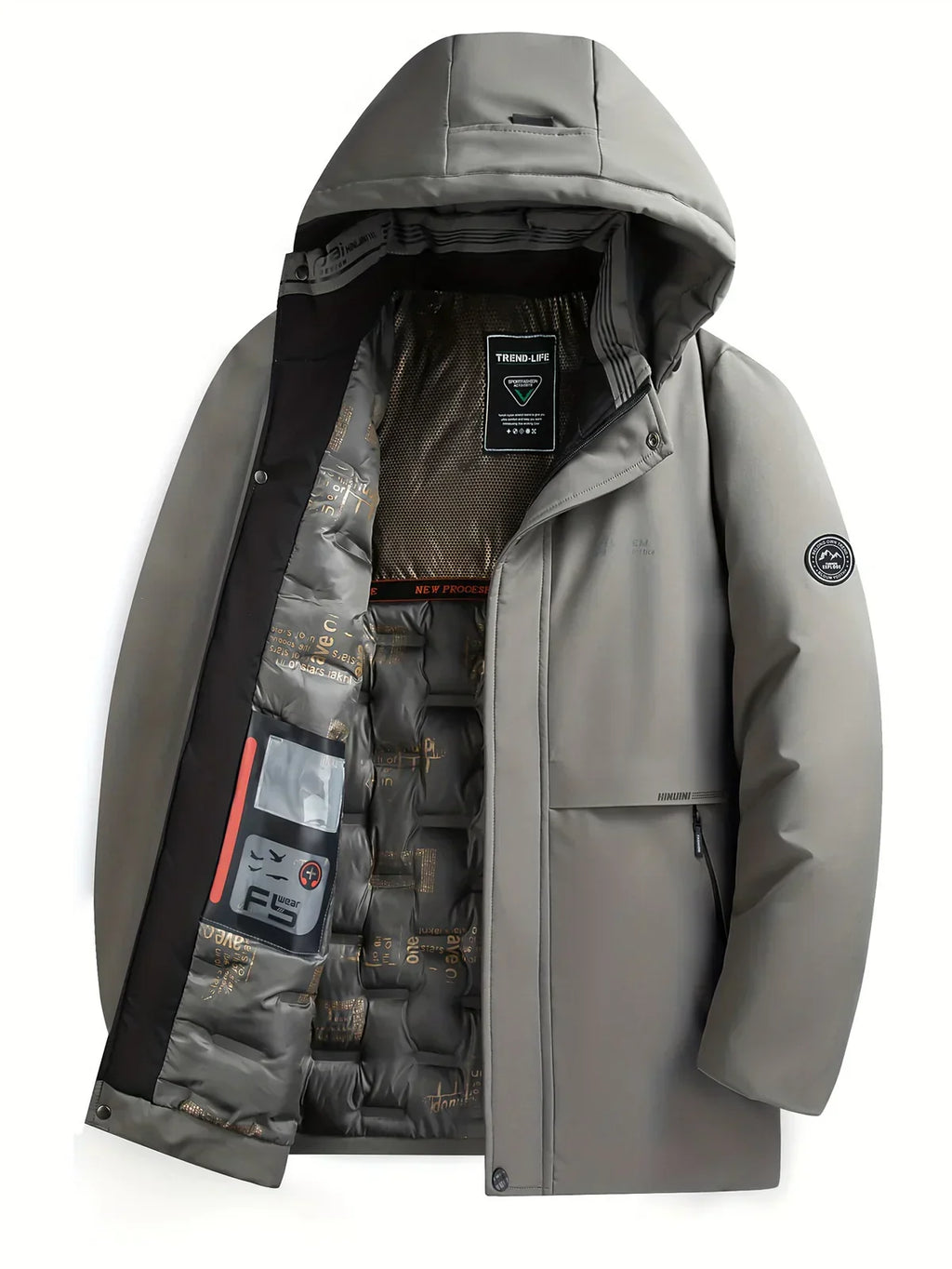 Daniel – Funktionaler Winterparka mit Kapuze für Herren
