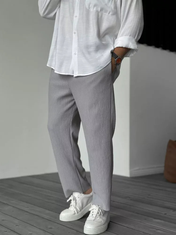 Luca – Gerippte Freizeithose für Herren