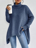 Sienna – Oversize-Rollkragenpullover für Damen