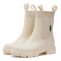 Lina - Damen Chelsea Boots mit Profilsohle und elastischem Schaft