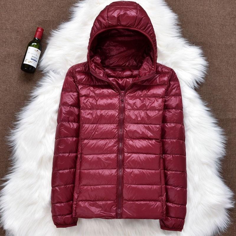 Mia – Damen Steppjacke Mit Kapuze