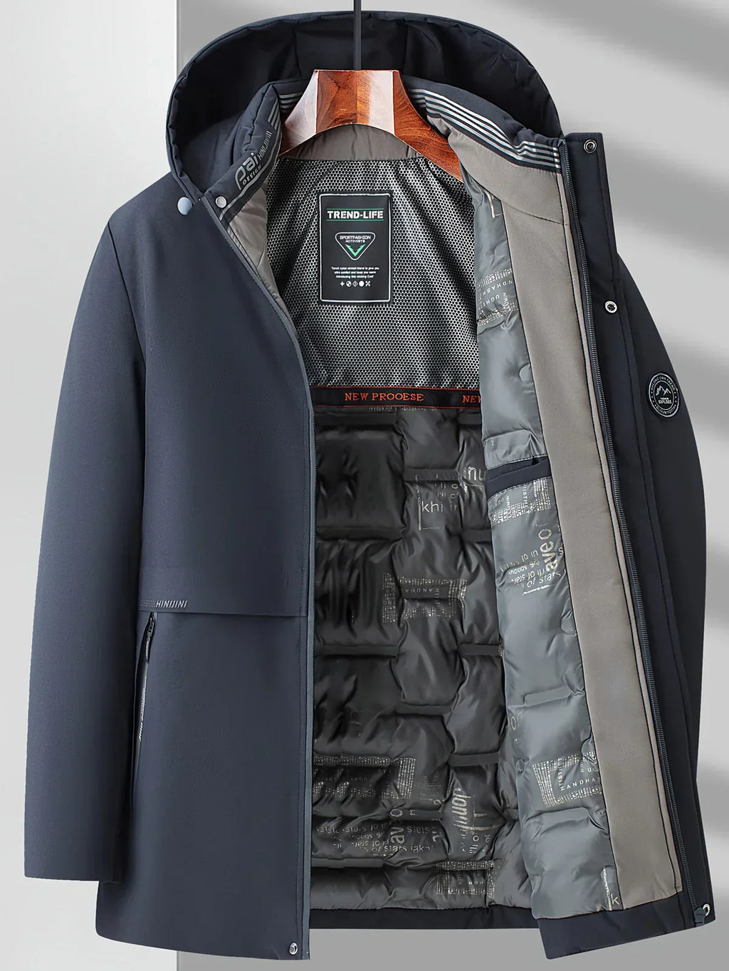 Daniel – Funktionaler Winterparka mit Kapuze für Herren
