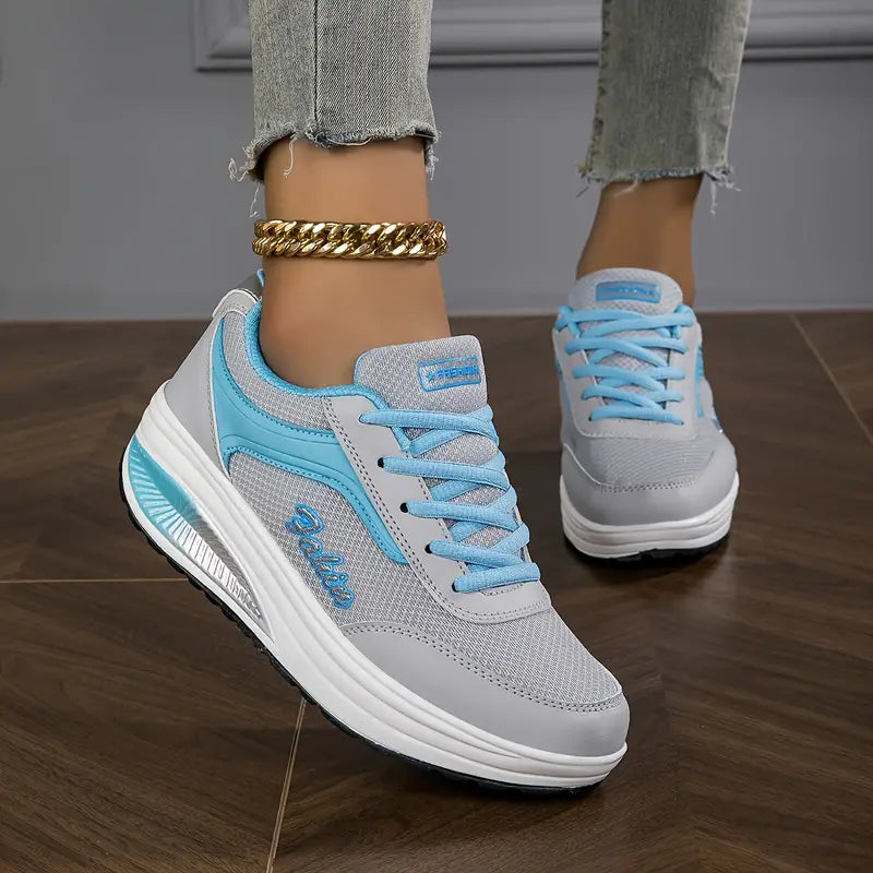 Lina - Damen Plateau Sneaker mit Komfortsohle
