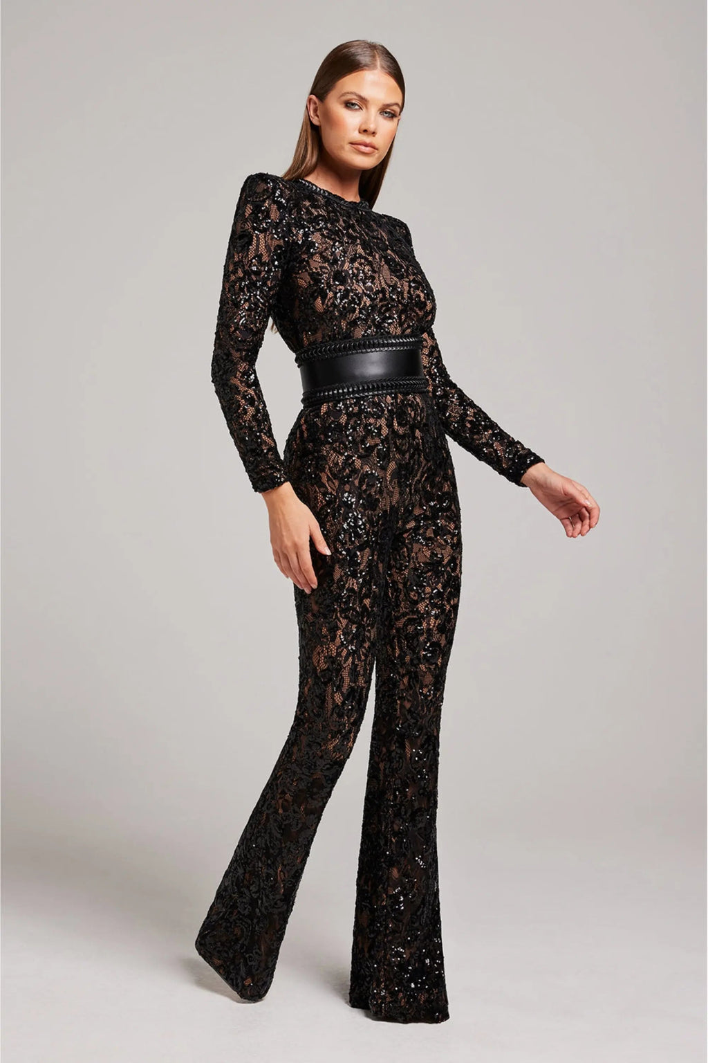 Siena – Eleganter Spitzen-Jumpsuit Damen