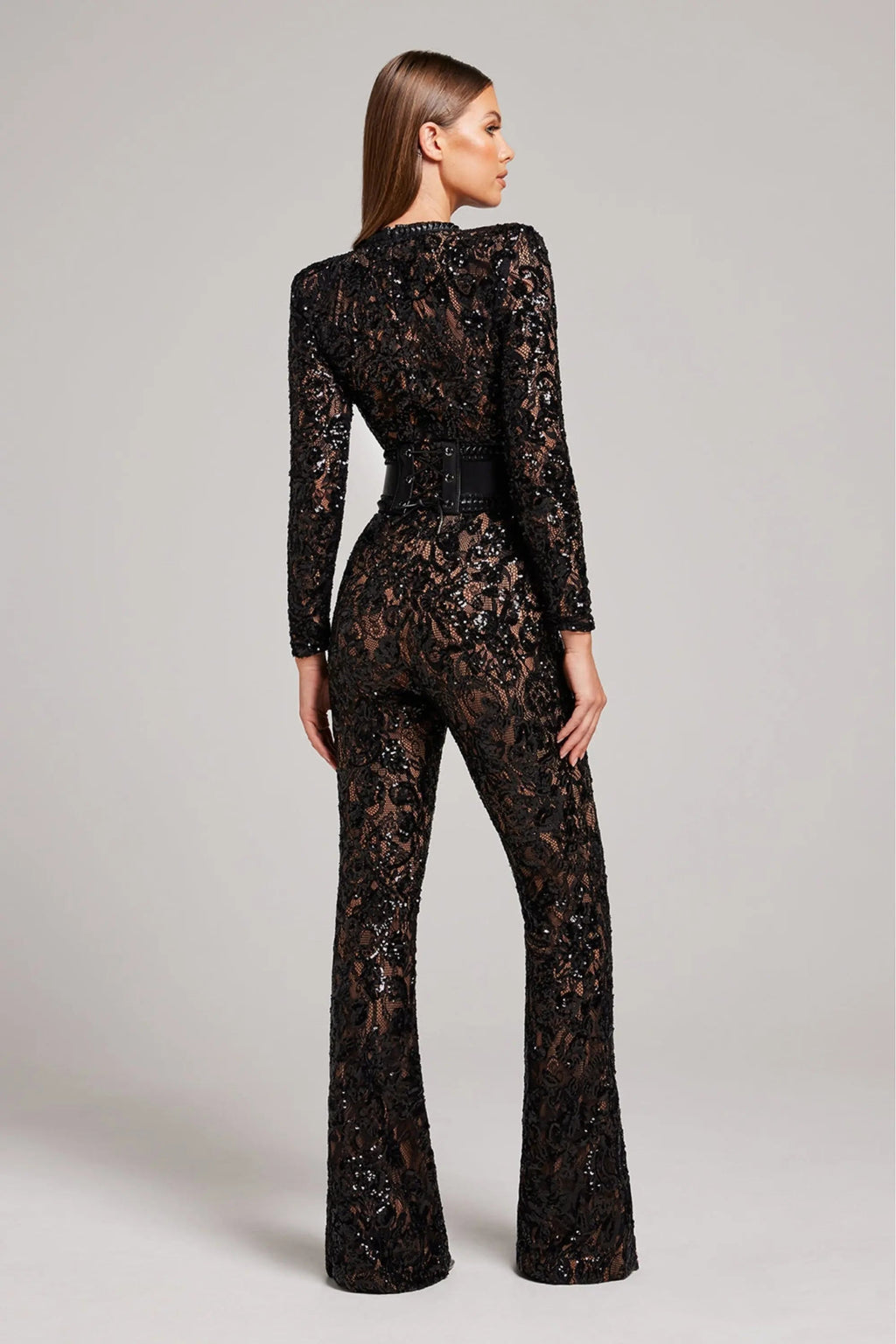 Siena – Eleganter Spitzen-Jumpsuit Damen