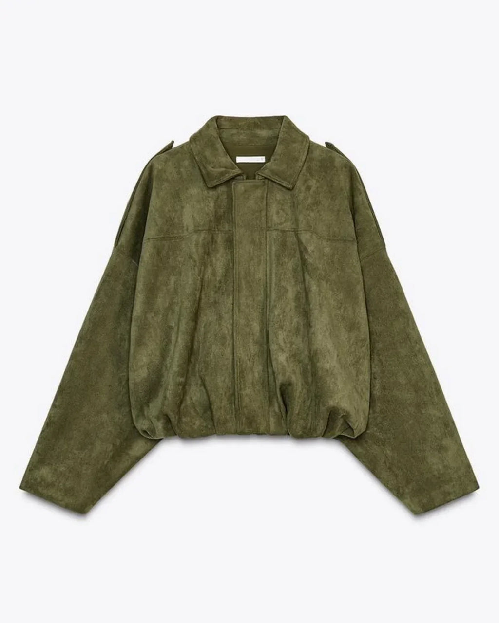 Inés – Oversized Velours Damenjacke