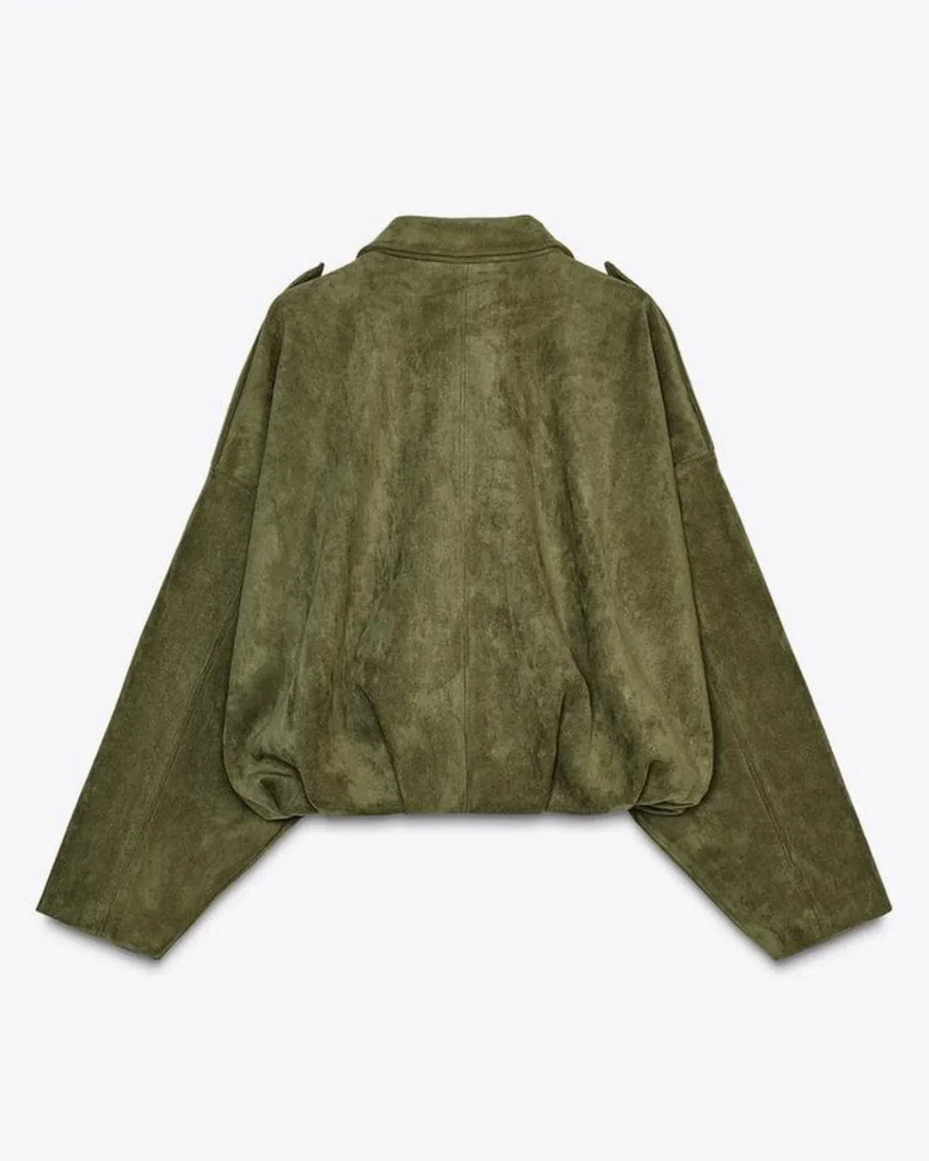 Inés – Oversized Velours Damenjacke