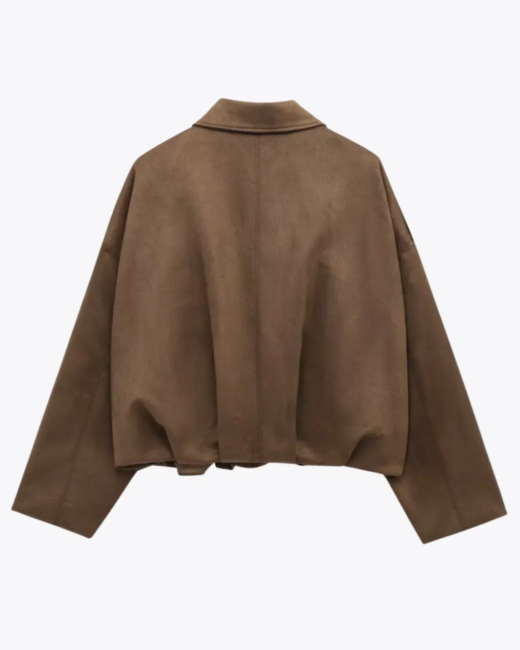 Inés – Oversized Velours Damenjacke