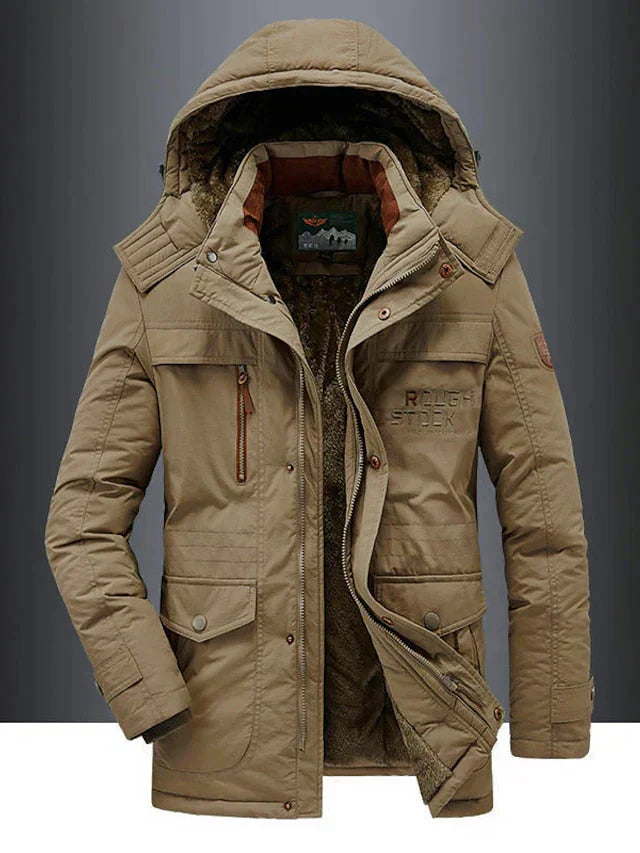 Marek – Gefütterte Winterparka-Jacke Herren