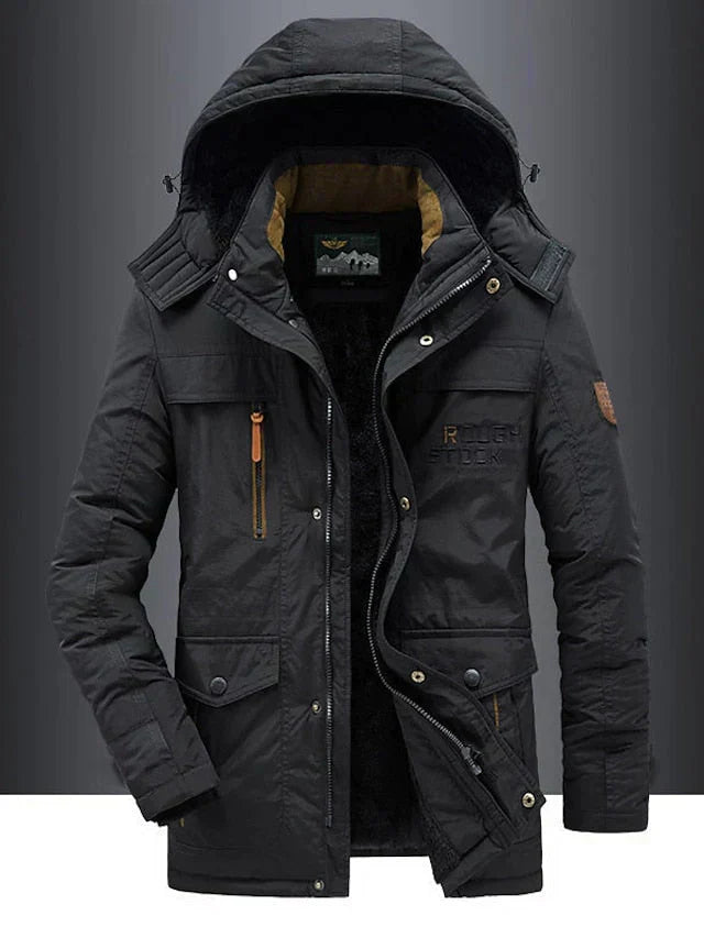 Marek – Gefütterte Winterparka-Jacke Herren