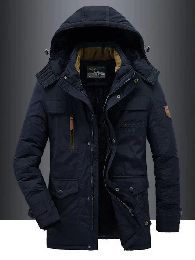 Marek – Gefütterte Winterparka-Jacke Herren