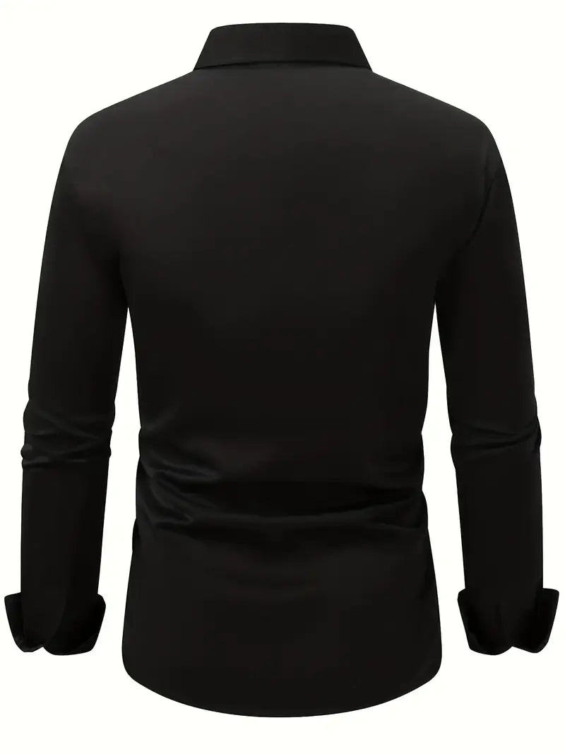 Luca – Klassisches Business Hemd Herren Langarm