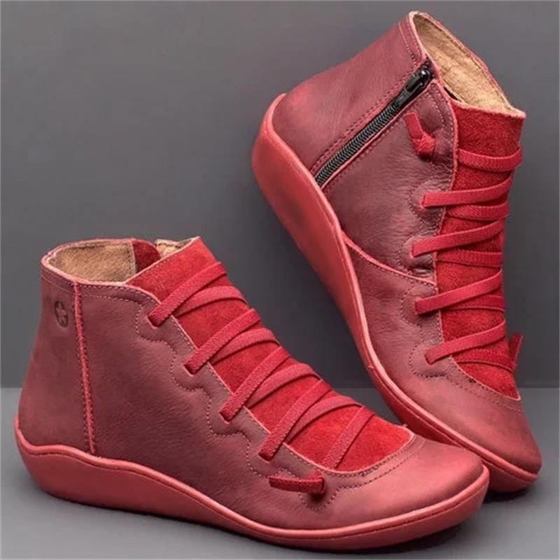 Carlos – Urbaner Schnürstiefel mit seitlichem Reißverschluss Unisex