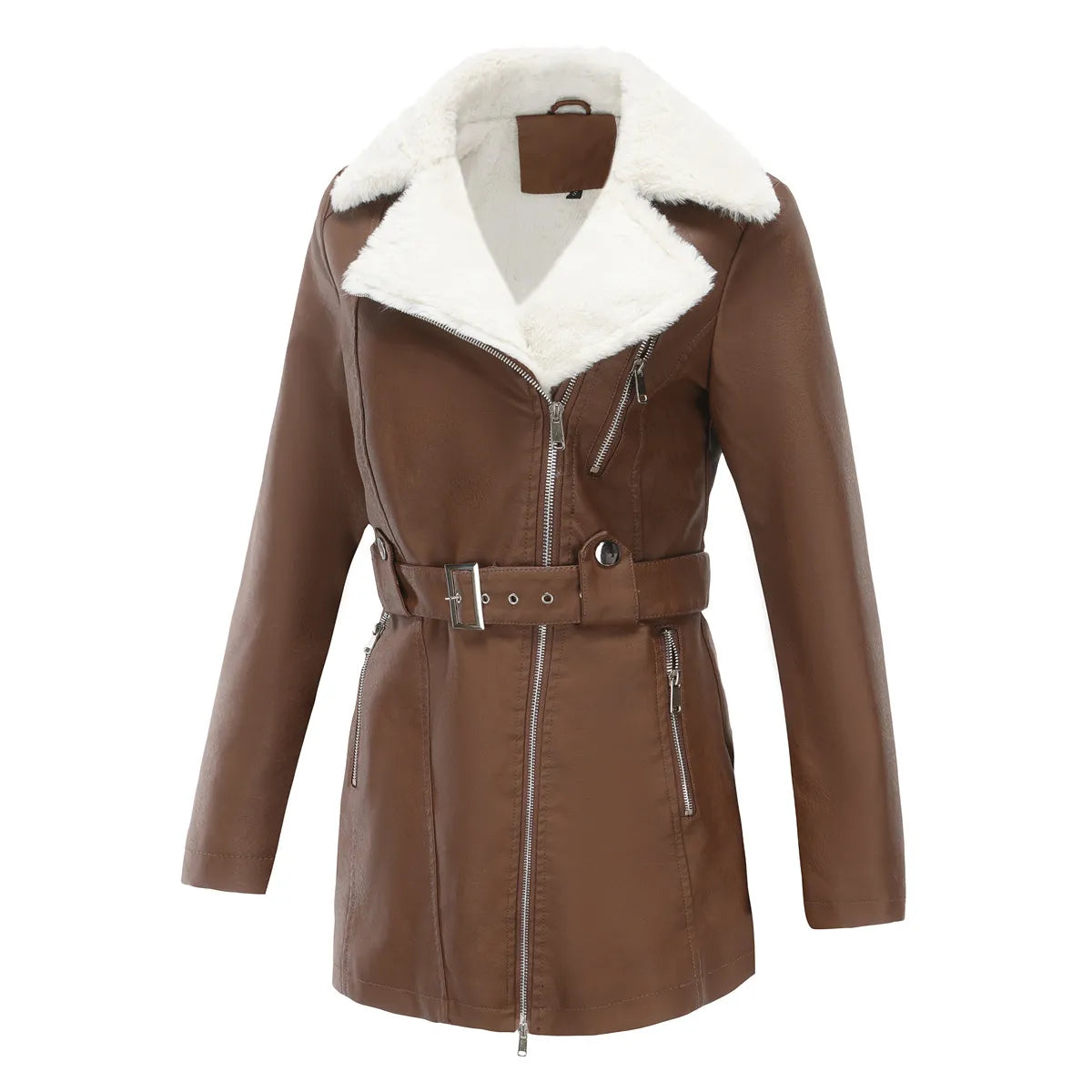 Alessia – Damen-Winterjacke aus Lammfell