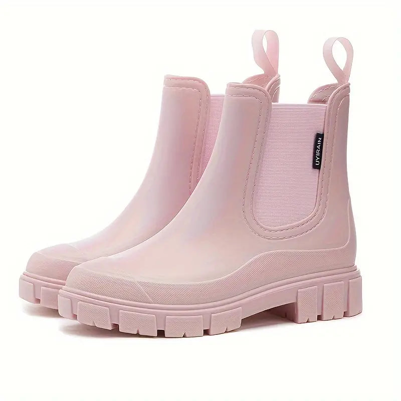 Anna – Damen-Chelsea-Boots mit Robuster Profilsohle