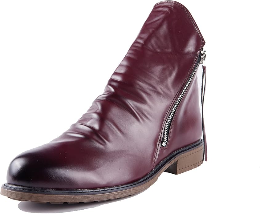 Stilvolle Herren Stiefeletten mit Reißverschluss - J&B - 3 - Annoboutique