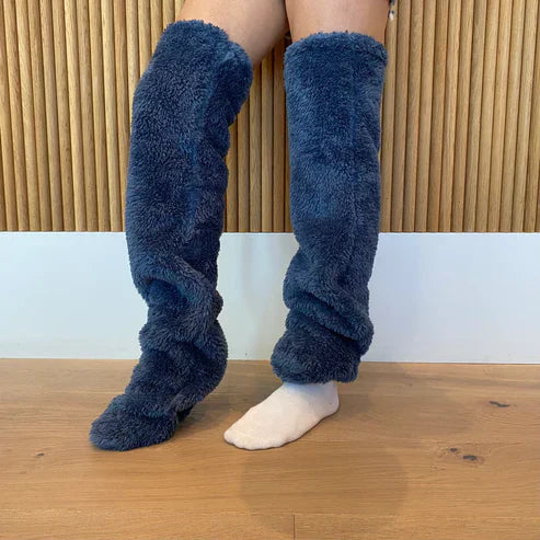 Lily – Flauschige Winter-Überziehstiefel Damen