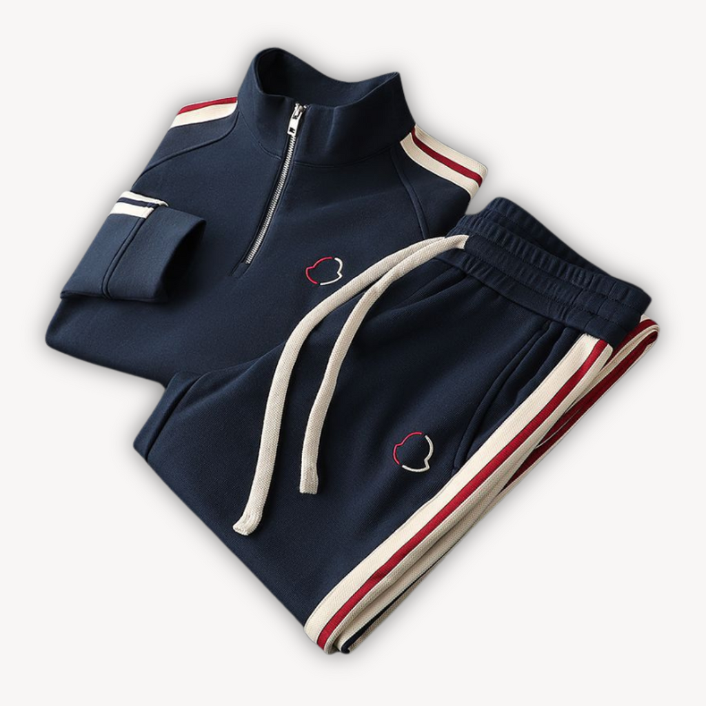 Noah – Sportlicher Herren Jogginganzug mit Streifendetail