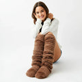 Lily – Flauschige Winter-Überziehstiefel Damen