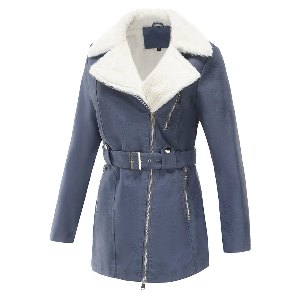 Alessia – Damen-Winterjacke aus Lammfell