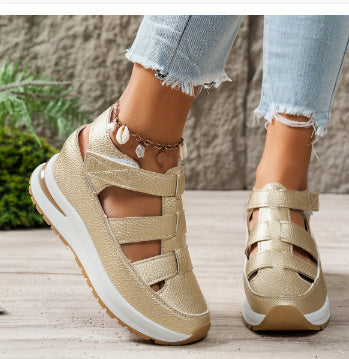 Livia - Sandalias blancas de corte deportivo
