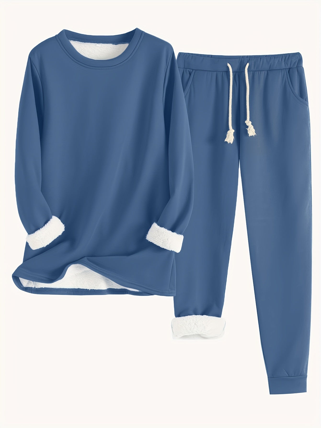 Aitana – Kuscheliges Damen Lounge-Set mit Fleecefutter