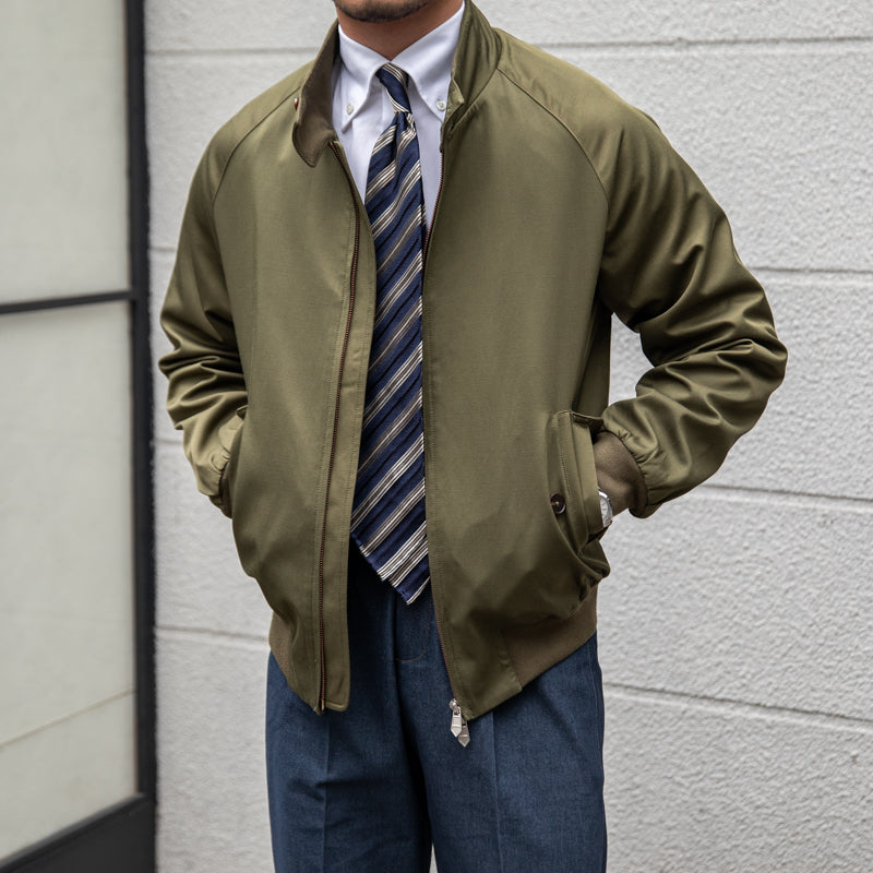 Elegante Herren Bomberjacke mit Stehkragen - J&B - 3 - Annoboutique