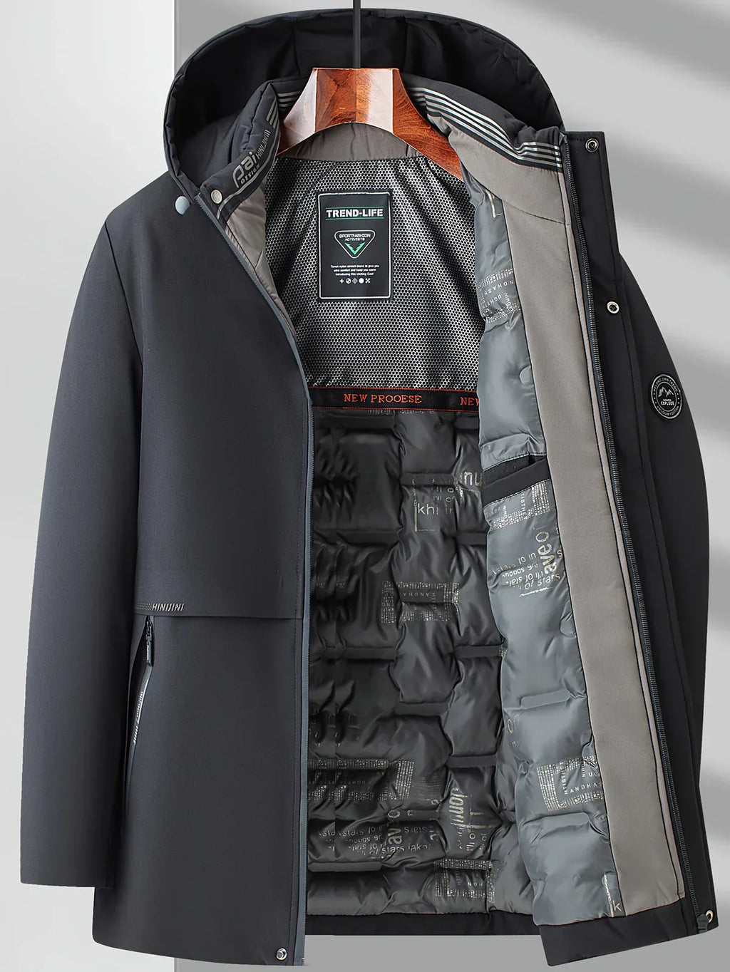 Daniel – Funktionaler Winterparka mit Kapuze für Herren