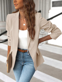 Blazer Women's tailored fit with single button closure - Image 1