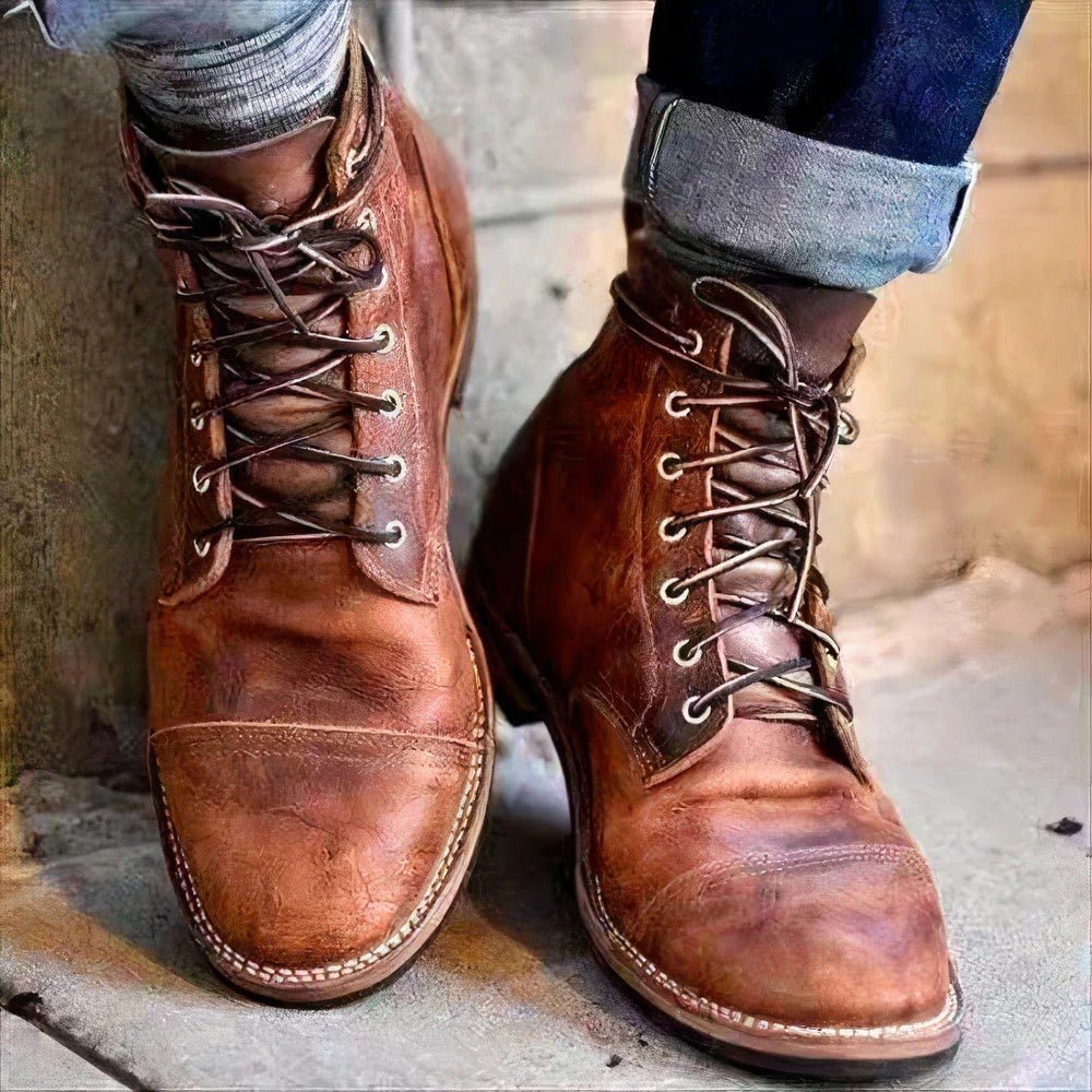 Mason – Rustikale Leder-Boots für Herren