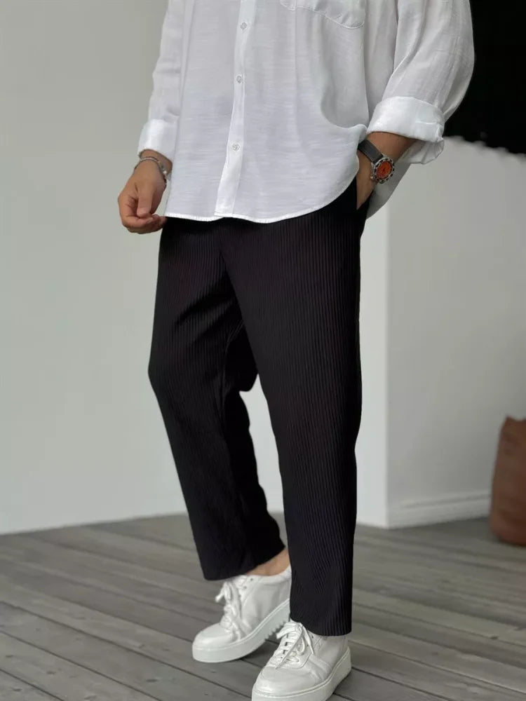 Luca – Gerippte Freizeithose für Herren