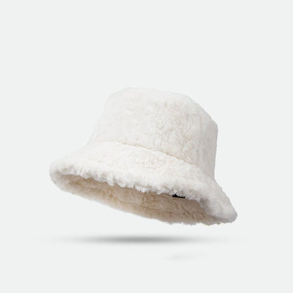 Mila – Flauschiger Winter-Bucket Hat für Damen