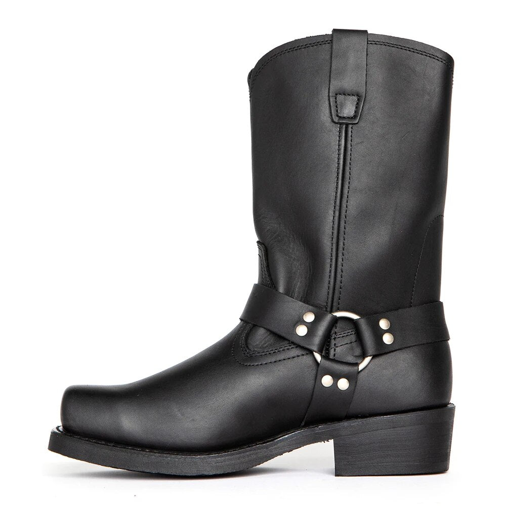 Amaro - Herren Lederstiefel Western Style