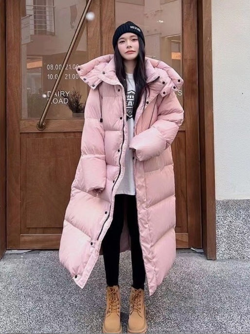 Valentina – Langer Daunenmantel für Damen