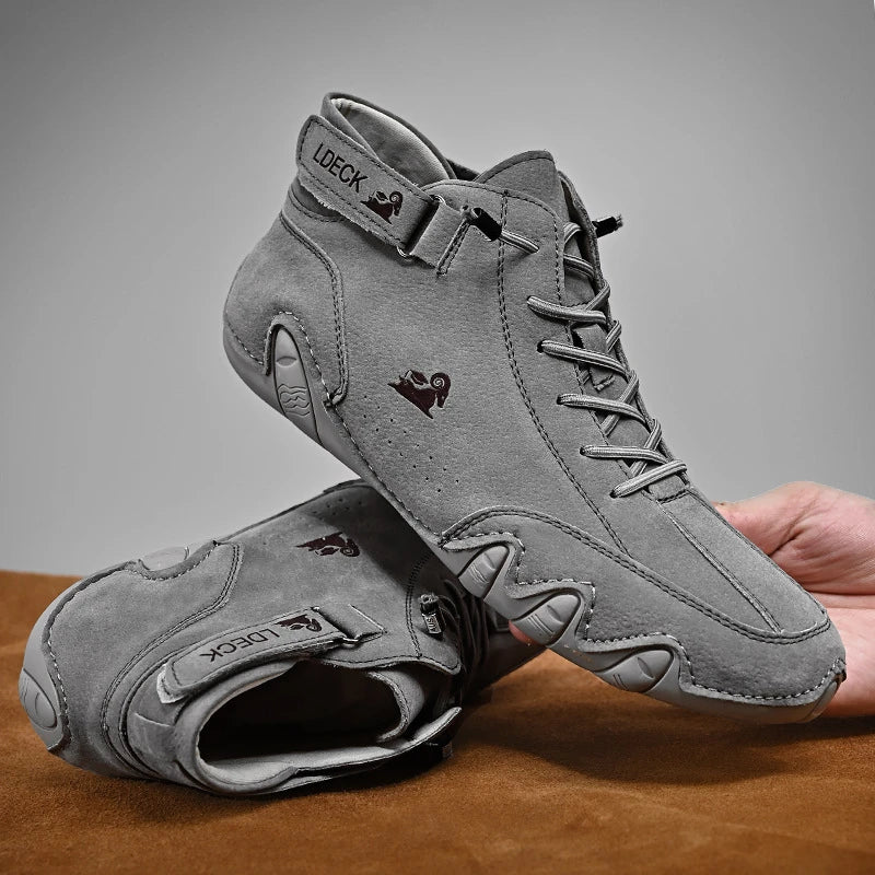 Liam – Sportliche High-Top Sneaker mit Klettverschluss