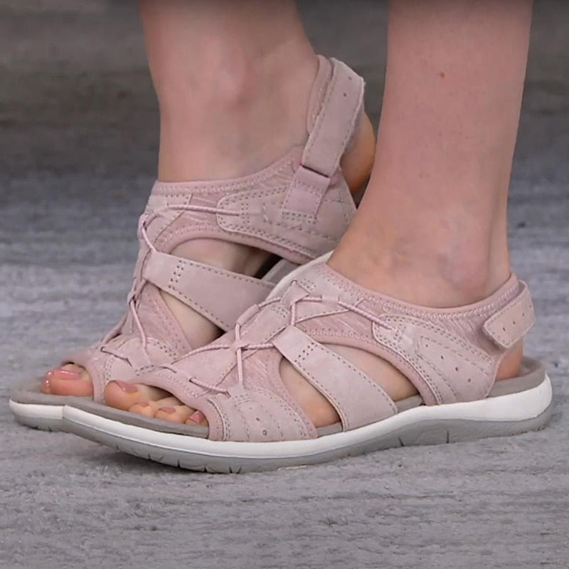 Anna – Damen Komfort Sandalen mit verstellbaren Riemen