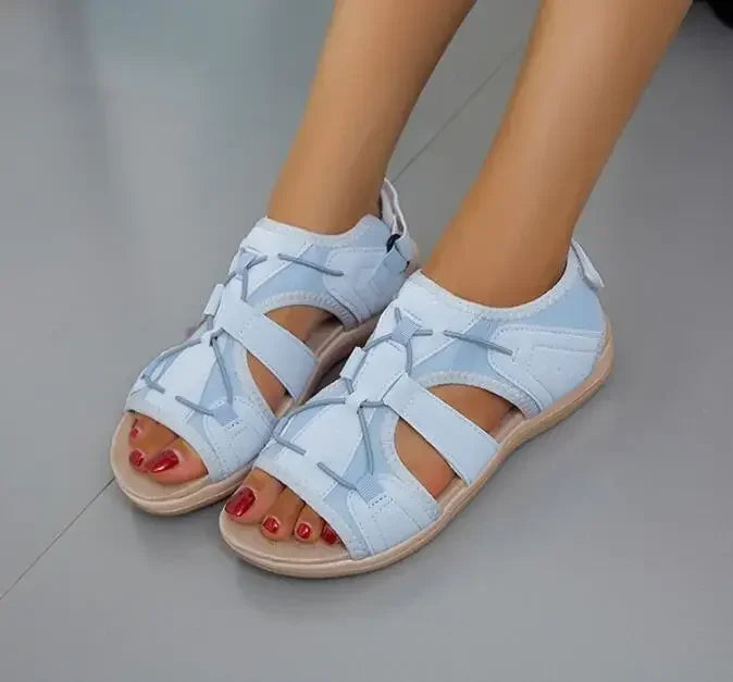 Lena – Damen Komfort Sandalen mit Riemendesign