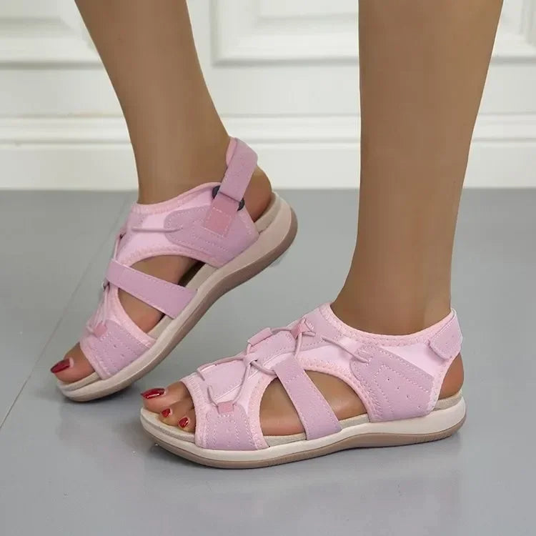 Lena – Damen Komfort Sandalen mit Riemendesign