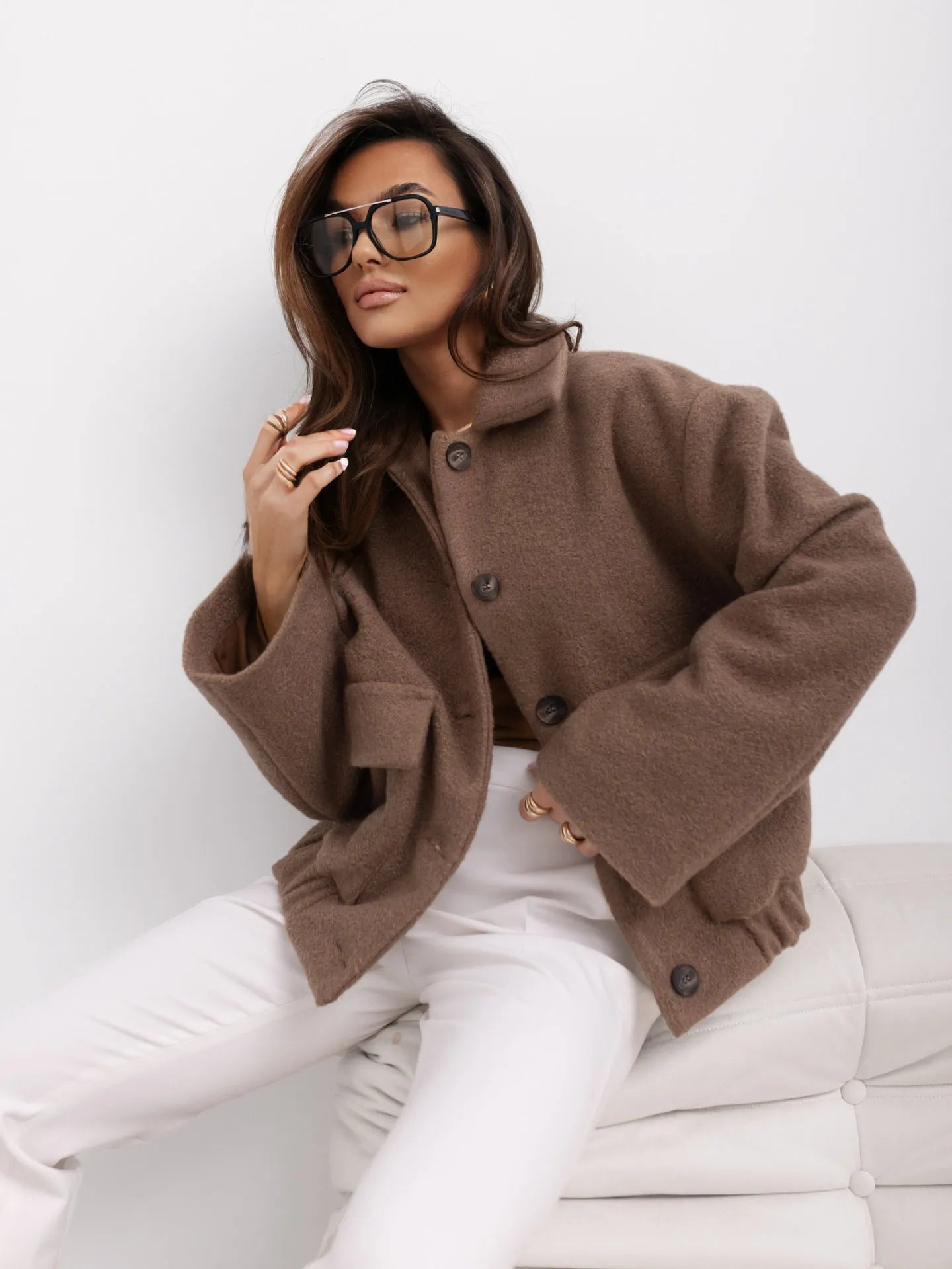 Natalia – Elegante Kurzjacke im modernen Winter-Chic für Damen