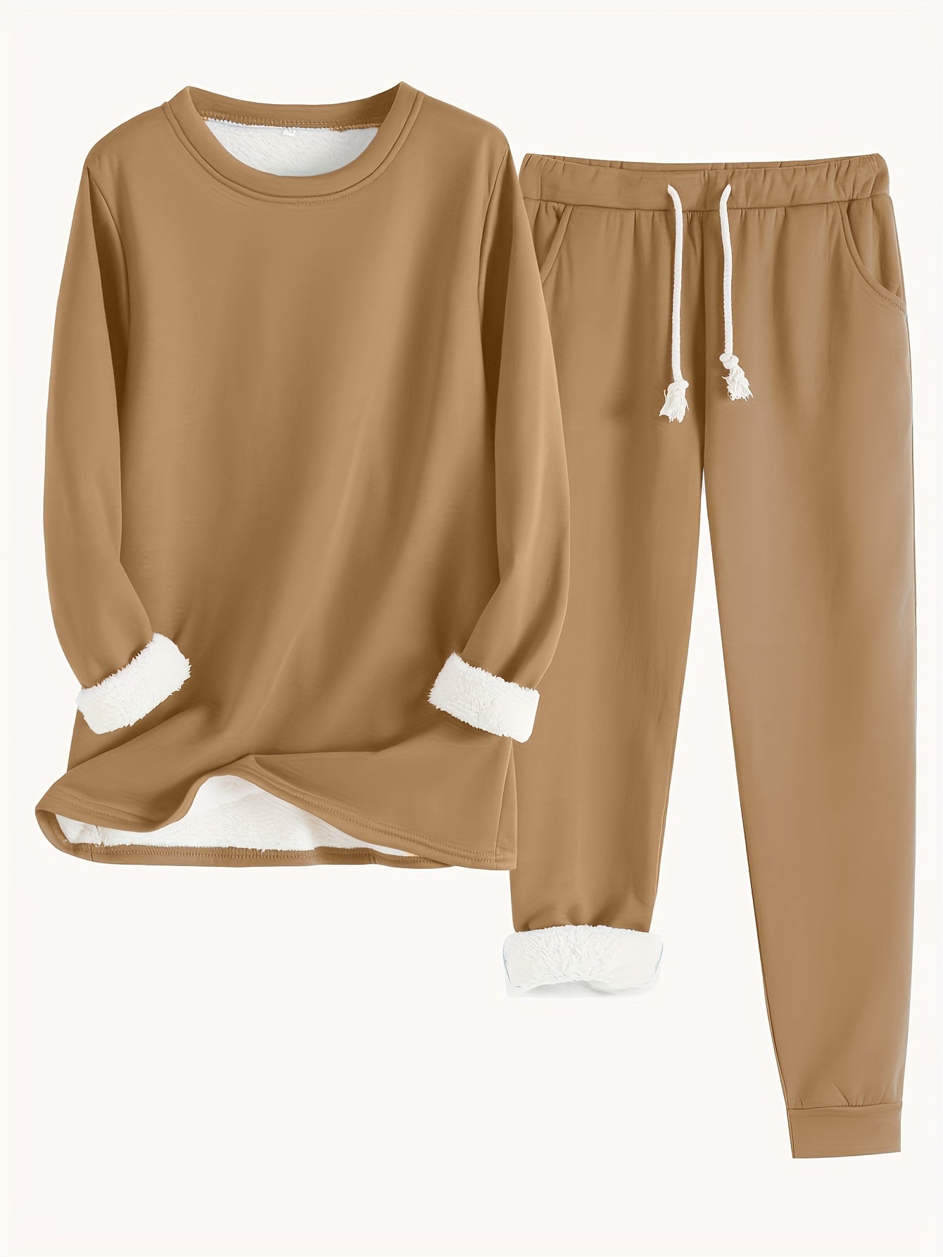 Aitana – Kuscheliges Damen Lounge-Set mit Fleecefutter