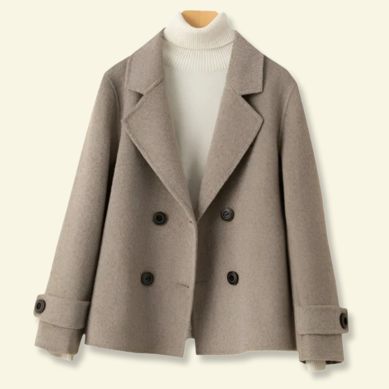 Elegante Damenjacke im Zweireiher-Stil - J&B - 10 - Annoboutique