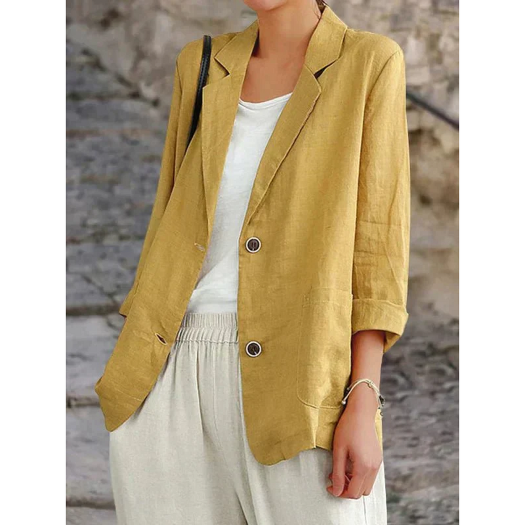 Hannah – Locker geschnittener Blazer mit Reverskragen