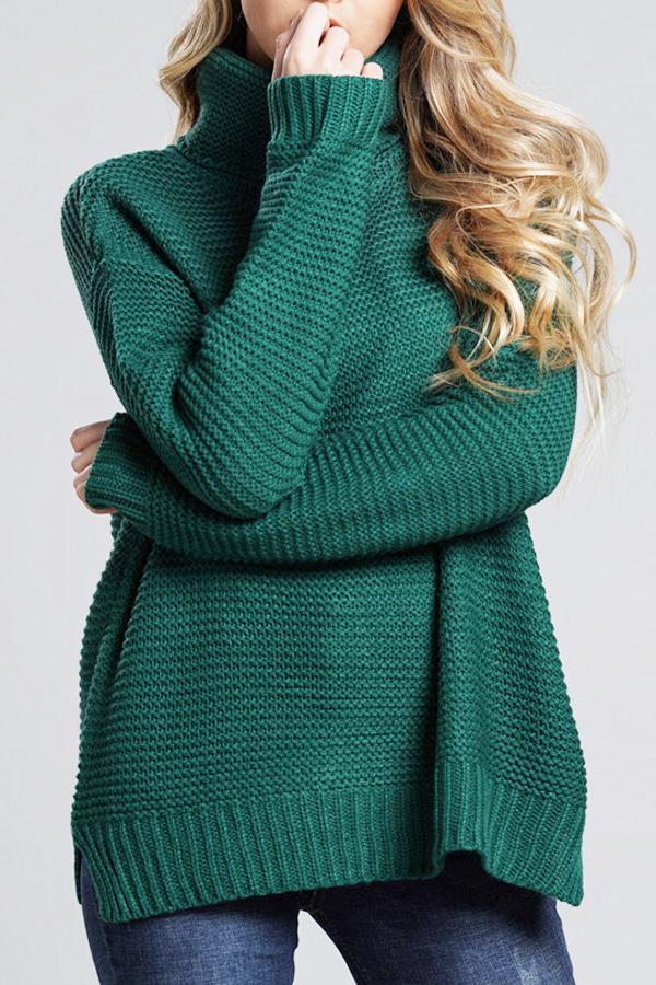 Clara – Strickpullover aus Kaschmir mit Rollkragen für Damen