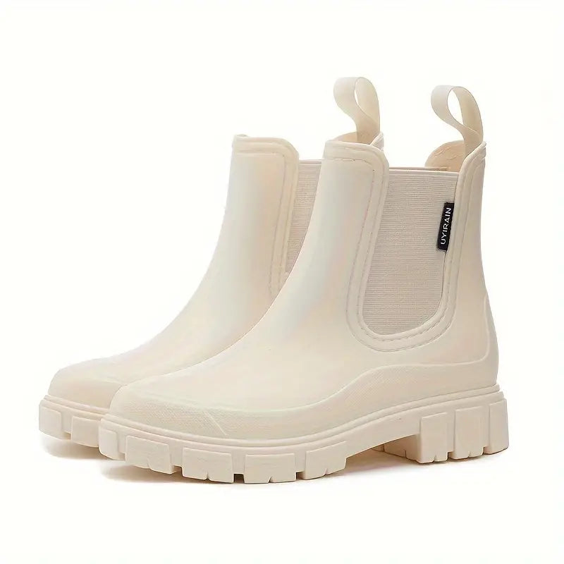 Anna – Damen-Chelsea-Boots mit Robuster Profilsohle