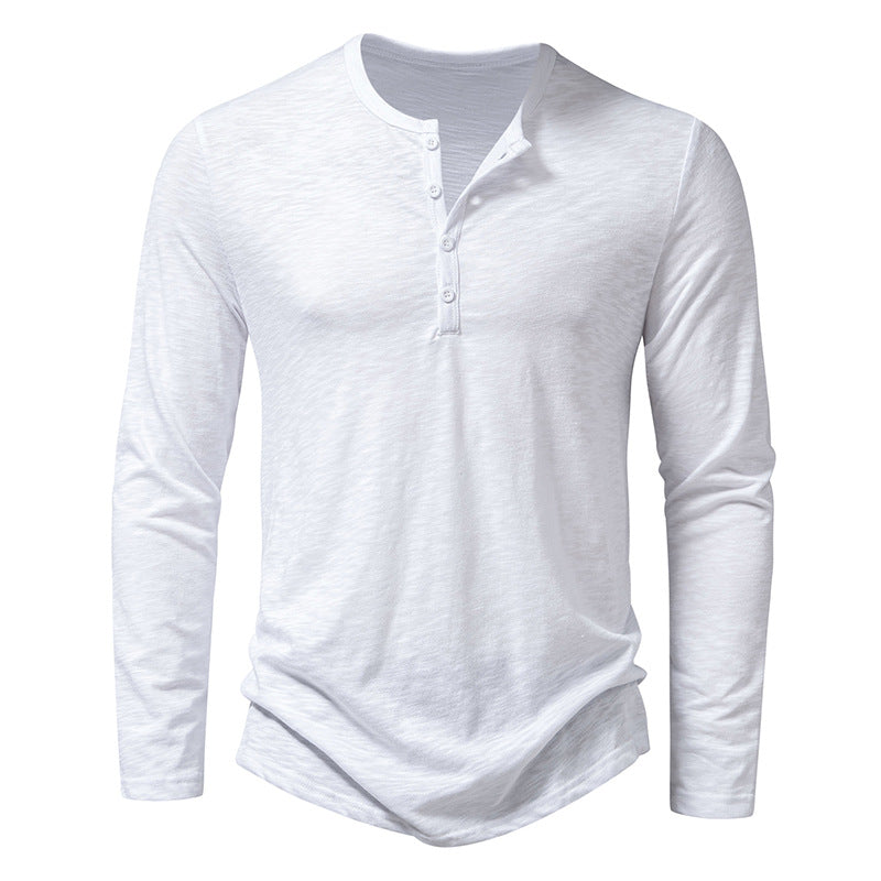 Samuel – Long Sleeve Button-Down Shirt - Image 4