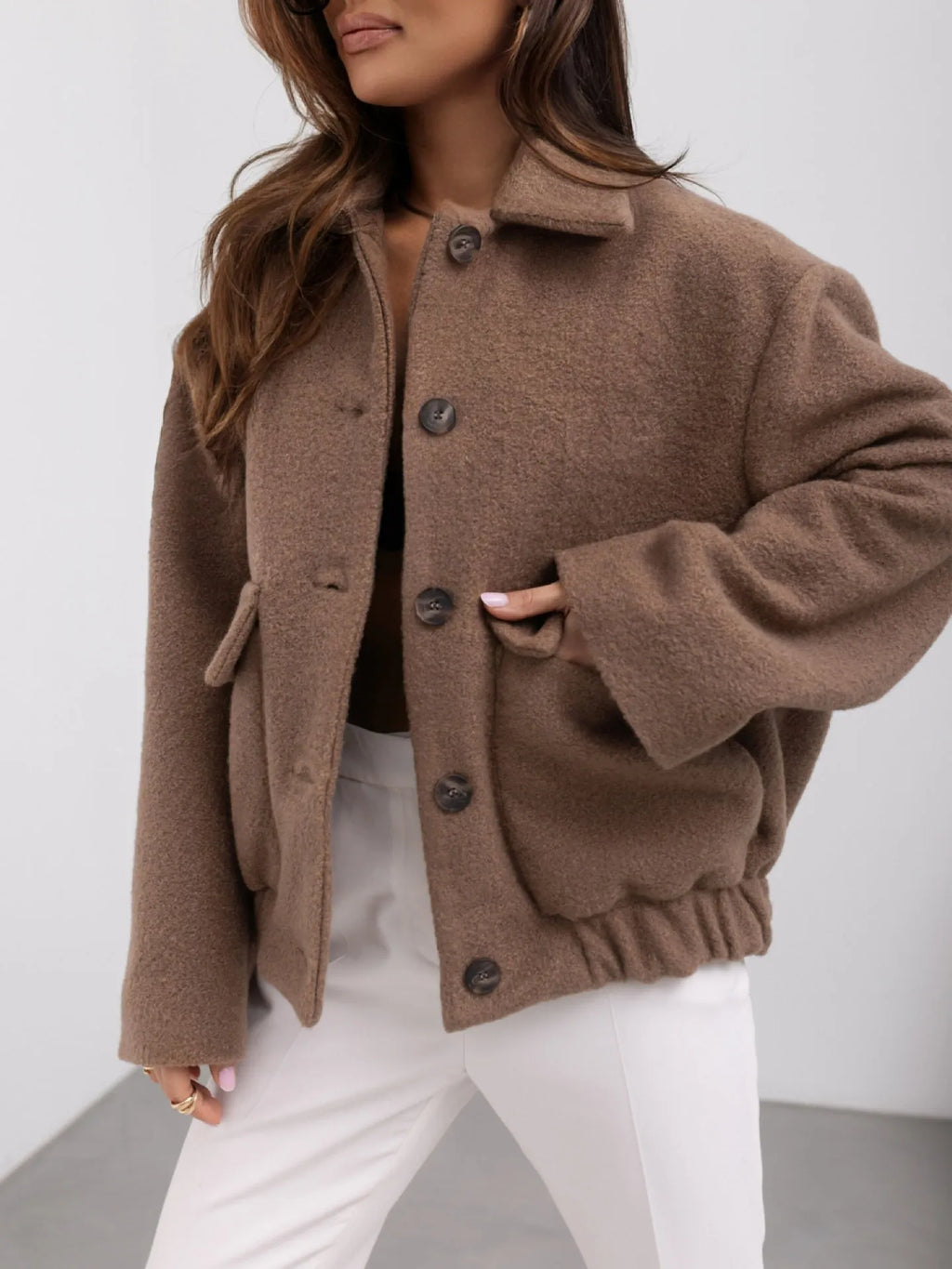 Natalia – Elegante Kurzjacke im modernen Winter-Chic für Damen
