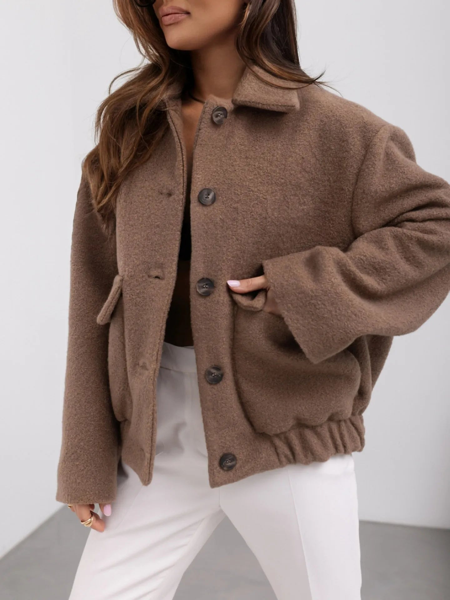 Natalia – Elegante Kurzjacke im modernen Winter-Chic für Damen