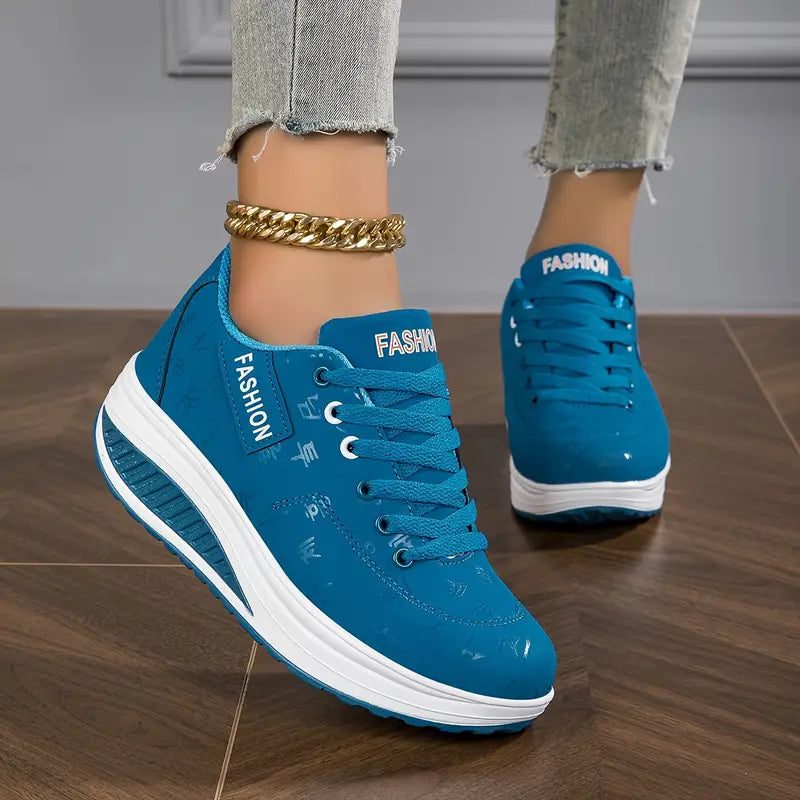 Lina - Damen Plateau Sneaker mit Komfortsohle