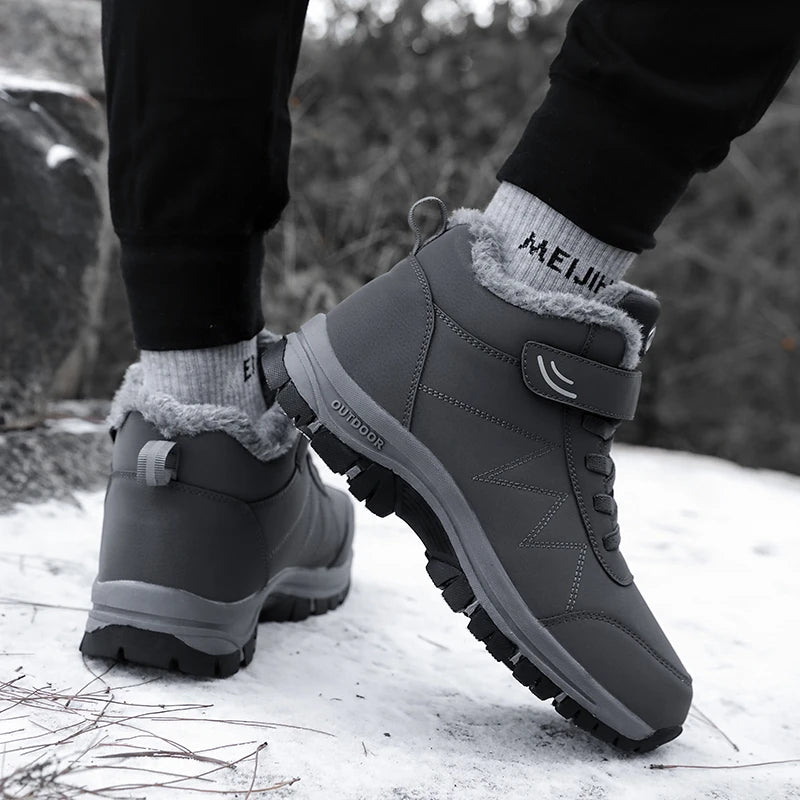 Iván – Gefütterte Herren Winterboots mit Profilsohle