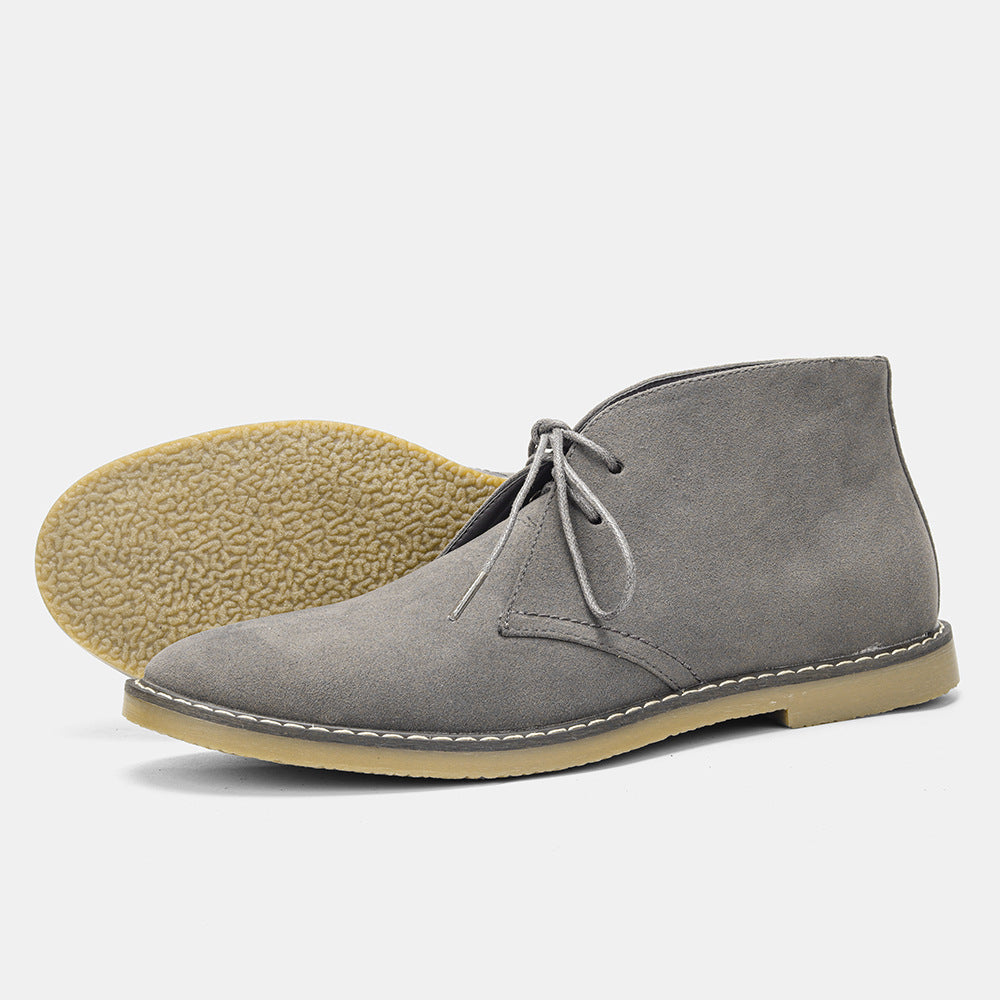 Ethan – Klassische Leder-Chukka-Stiefel Herren